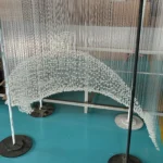 Dolphin Fiber Optic Chandelier - 3D Hanging Ocean Animal Pendant Light 59.06in - Image 7