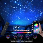 18W Car Starlight headliner Fiber Optic Kit - RGB Remote & Meteor Effect - Image 2