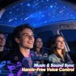 18W Car Starlight headliner Fiber Optic Kit - RGB Remote & Meteor Effect - Image 3
