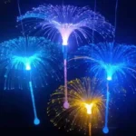 Mini Dandelion Fiber Optic Light - DC12V Acrylic Rod Dual-Sided Pendant for Wedding/Garden/Bar Decor - Image 5